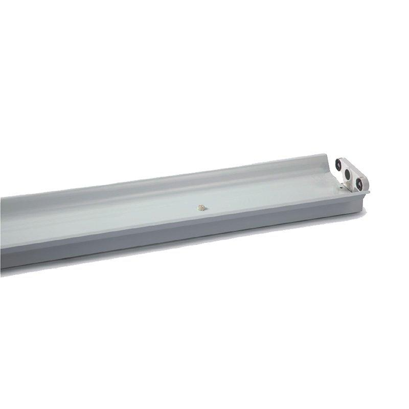 LED T8 Double Lighting Fixture With Reflector