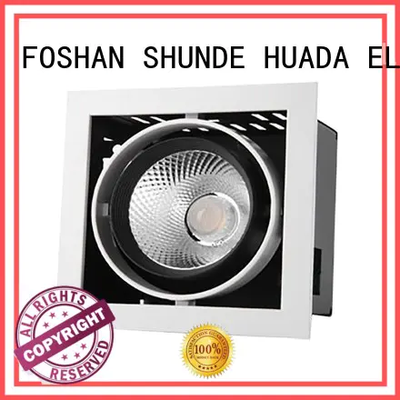 HUADA ELECTRICAL Brand lighting recessed heads square led spotlights