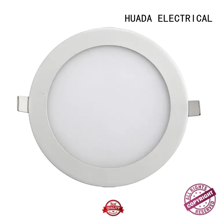 HUADA ELECTRICAL Brand round panel slim led light sheet panel manufacture