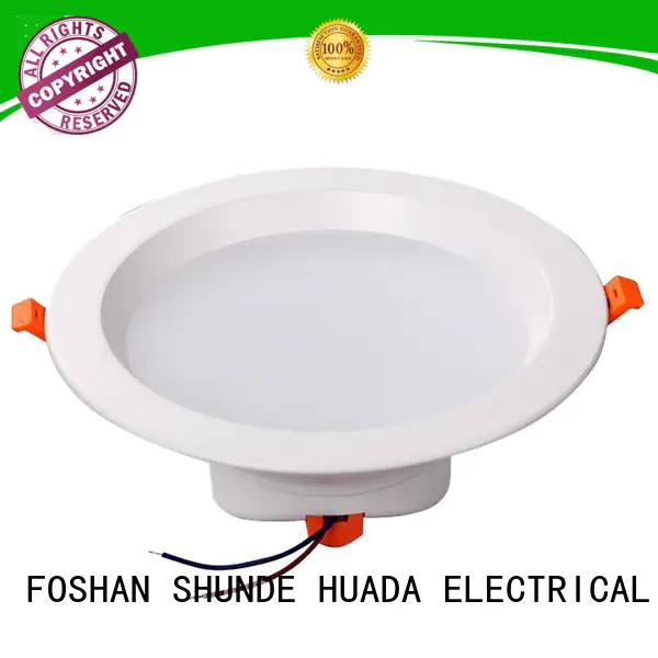 HUADA ELECTRICAL Brand recessed black led downlights led supplier