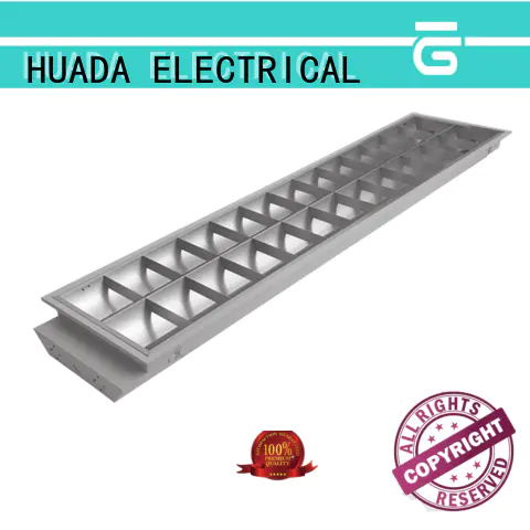 HUADA ELECTRICAL aluminum reflector integrated led light fixture manufacturer service hall