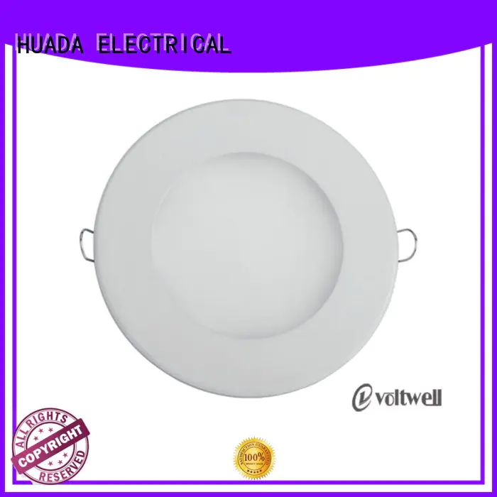 HUADA ELECTRICAL Brand sidelit light low profile led recessed lighting round