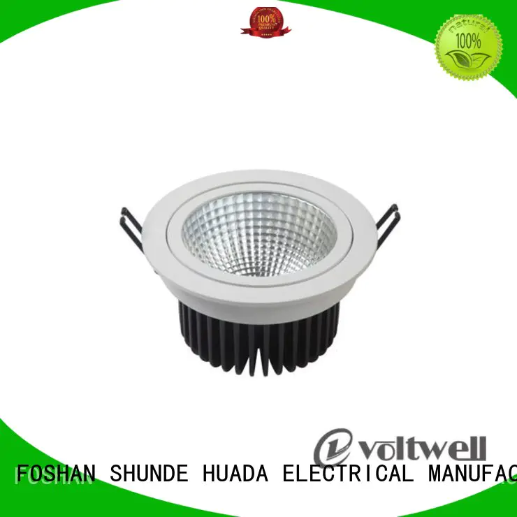 9w adjustable dimmable led downlights long lifetime office HUADA ELECTRICAL