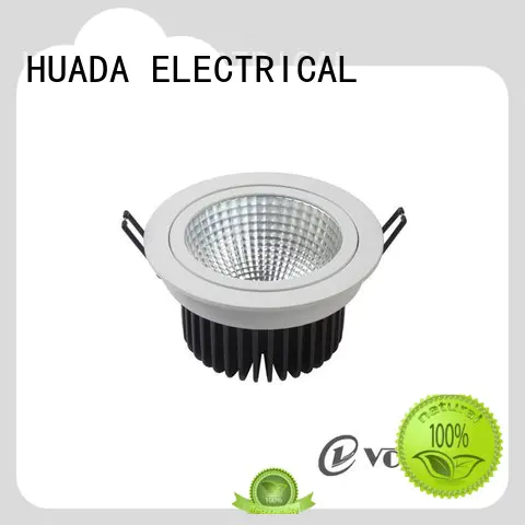 HUADA ELECTRICAL adjustable dimmable led downlights long lifetime factory