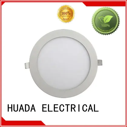 ultra round HUADA ELECTRICAL Brand recessed led panel light factory