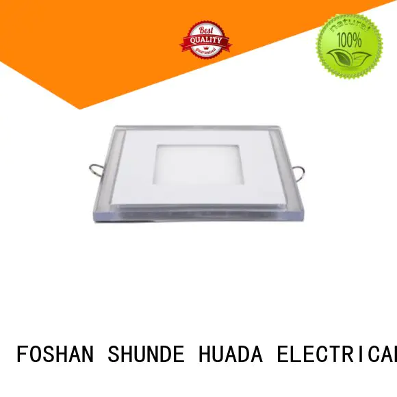 changeable square 6w HUADA ELECTRICAL Brand led panel light 18w factory