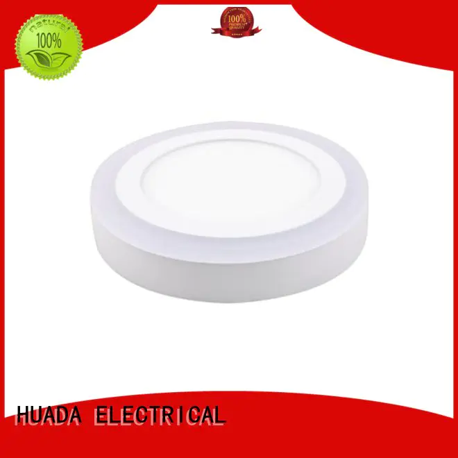 HUADA ELECTRICAL Brand thin round led led surface panel light manufacture
