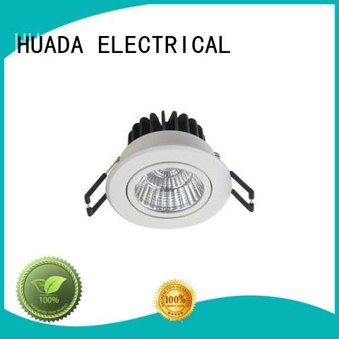 HUADA ELECTRICAL good heat dissipation adjustable dimmable led downlights light angle adjustable factory
