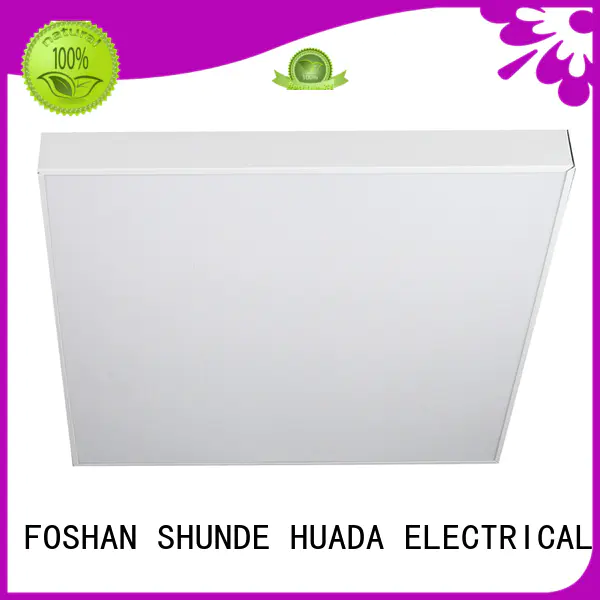 slim led flat panel light fixture energy saving factory