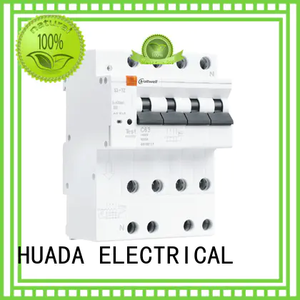 HUADA ELECTRICAL high security smart circuit breaker with leakage protection 380v factory