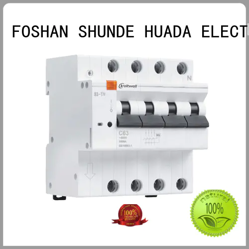 HUADA ELECTRICAL high security smart circuit breaker with leakage protection safety guaranteed school